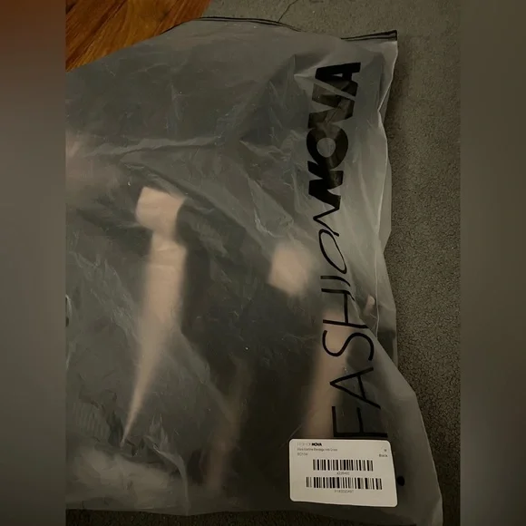 NWT Fashion Nova More Martinis Bandage Midi Dress black size medium - Picture 4 of 6